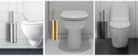 Escobilla de baño con soporte Escobilla de baño de pared Portaescobillas de baño Portaescobillas de baño Níquel cepillado - details 0