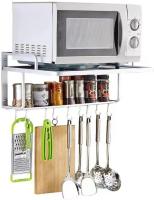 Estante para microondas, almacenamiento de cocina montado en la pared, estante de almacenamiento montado en la pared - details 4