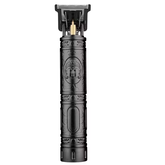 Cortador De Pelo Profesional Para Hombres Trimmer De Barba Máquina De Corte De Pelo Barbero Vintage T9 Con Mango De ABS - 1