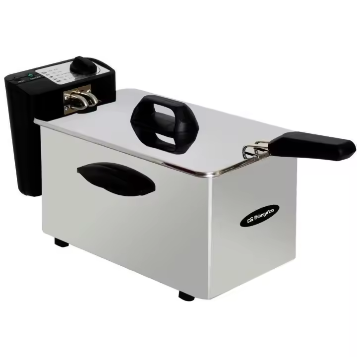 Orbegozo Freidora Profesional INOX 3.5L Gran Capacidad - 1
