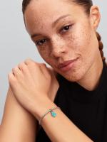 Pandora - Charm de Caracola de Cristal Azul-Turquesa - details 3