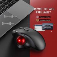 Ratón Inalámbrico Con Teclado SEENDA Bluetooth 2.4G USB Recargable Ergonómico Para Computadora Android Windows 3 DPI Ajustables Compatible Con Mac - details 6