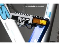 Adaptador Reflectante SPD SM-PD22 Para Bicicleta MTB Compatible Con PD-M520 M540 M780 M980 M970 M770 Piezas De Bicicleta Ultraligero Material Plástico - details 10