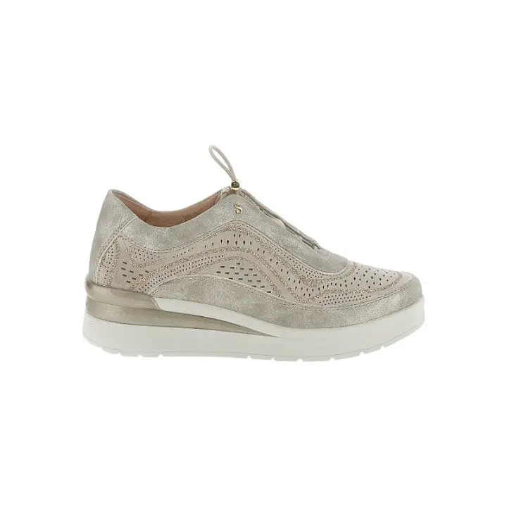 Stonefly cream 38 laminated velour brown - 1