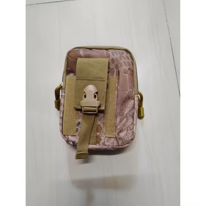 Riñonera táctica para Aficionados militares, Bolso Colgante para teléfono móvil de 5,6 - 1
