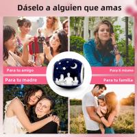 Encanto De Colgante De Árbol De Familia Platinado En Plata Para Pulsera De Bangle Y Collar DIY Regalo Con Doble Vuelo Aéreo - details 17