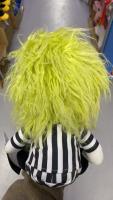 PLAY BY PLAY Peluche Beetlejuice Beetlejuice pello verde ,ropa color negro y blanco 25cm-8425611348754 - details 2