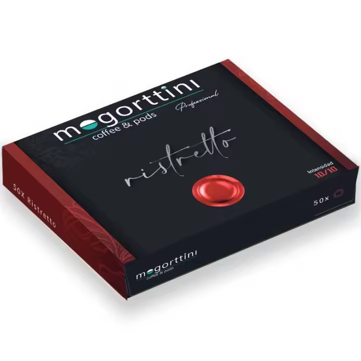 Ristretto Mogorttini Pro compatibles con Nespresso Profesional 50 cápsulas. 8436583660089 - 1