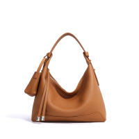 Bolso De Hombro Para Mujer De Cuero Genuino Diseñador Lujo Cowhide Nueva 2025 Bolso Cruzado De Underarm Bolso Baguette Zipper Versátil - details 2
