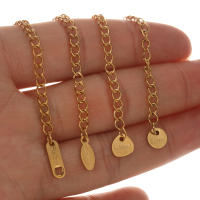 10pcs Extensiones De Cadenas De Acero Inoxidable Con Colgante De Langosta Para DIY Joyería Conectores Para Pulseras Y Collares - details 2