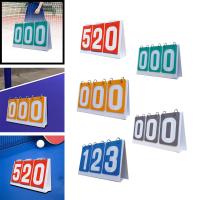 Tablero De Puntuación Tooyful De 3 Dígitos Para Mesa Multipropósito Contador De Puntuación Para Baloncesto Béisbol PVC - details 2