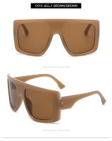Gafas De Sol Cuadradas Punk Oversize Para Hombre Y2K Tendencia Única Con Lente UV400 Para Ciclismo Y Conducción - details 18
