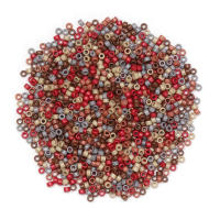 Lucky Eye 15g Lote De Cuentas De Vidrio Miyuki Colores Mixtos 3mm Cuentas Espaciadoras Sueltas Para Hacer Joyas Accesorios Para Pulseras Y Collares DIY - details 5