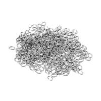200pcs Anillos De Salto Ovalados De Acero Inoxidable Fuerte Para Fabricación De Joyas DIY Accesorios De Collar Y Pulsera Conectores - details 2