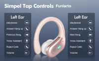 Auriculares Bluetooth TWS Inalámbricos Con Pantalla LED Micrófono De Reducción De Ruido Impermeables Para Deporte Y Oficina - details 7