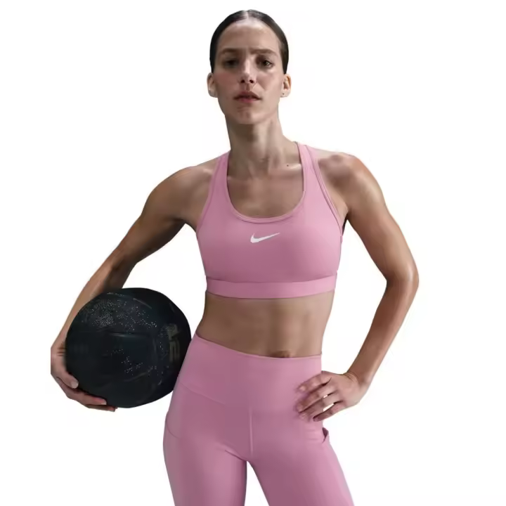 Nike Sujetador Deportivo De Impacto Medio Swoosh - 1