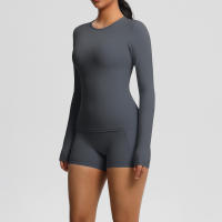 SSITO Traje Deportivo de Yoga para Mujer, 2 UDS., entrenamiento, ajuste Seco, transpirable, Top Deportivo de Alta elasticidad, pantalones de Yoga de Belte Alta para Mujer - details 24