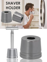 Soporte Para Cuchilla De Afeitar Manual De Metal Aluminio Herramienta De Base Para Baño Para Hombres Accesorio De Grooming - details 0