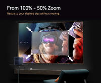 Proyector Wanbo Mozart 1 Pro con Wifi y Bluetooth, proyector de película Android TV 11, proyector inteligente nativo de 900 lúmenes ANSI 1080P, enfoque automático, evitación de objetos y adaptación de - details 10