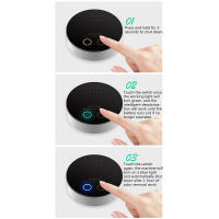 Purificador De Aire Ozone Generador Desinfectante Inteligente Formaldehído Deaerator Desodorante Para Cocina Toilette Habitación De Mascotas - details 8