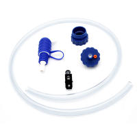 Kit De Tubo De Bebida Para Ciclismo Trekking Pesca Natación Camping Sistema De Hidratación Con Doble Adaptador Botella De Agua - details 8