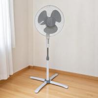 Ventilador de Pie 40 cm 45W 3 Aspas Blanco Oscilante | 3 Velocidades | Altura Ajustable hasta 90 cm  - Gerimport - details 0
