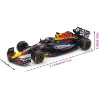 Bburago 1:43 Red Bull Racing RB20 RB19 Miami GP F1 Coche De Fórmula Die Cast Coleccionable Modelo Vehículo De Carreras Las Vegas #1 #11 - details 5