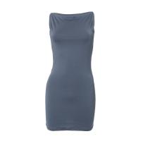Vestido Bodycon Minimalista Para Mujer Verano Sin Mangas Vestidos De Mujer Sólido Streetwear One Piece Ropa De Oficina Traje De Verano - details 0