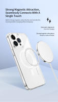 VOKAMO Funda Transparente Anti Amarillamiento Clásica con Anillo Magnético Compatible con MagSafe para iPhone 15, iPhone 15 Plus, iPhone 15 Pro, iPhone 15 Pro Max de Alta Calidad con Encaje Perfecto - details 5