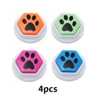 Juguete Interactivo Para Perros Con Botón Grabable De Sonido Patrón Hexagonal De Rastro De Mano Para Comunicación Y Entrenamiento - details 4