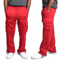 Pantalones De Cargo Para Hombre Con Bolsillos Multifuncionales Estilo Hip Hop Urbanos Pantalones Deportivos Sólidos Ajustables Para Fitness Y Calle - details 10