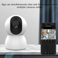 Cámara IP WiFi Inteligente HD 4MP Tuya Monitor De Bebé Seguridad Doméstica Inalámbrica Con Seguimiento Automático Instalación En Techo Para Interior - details 6