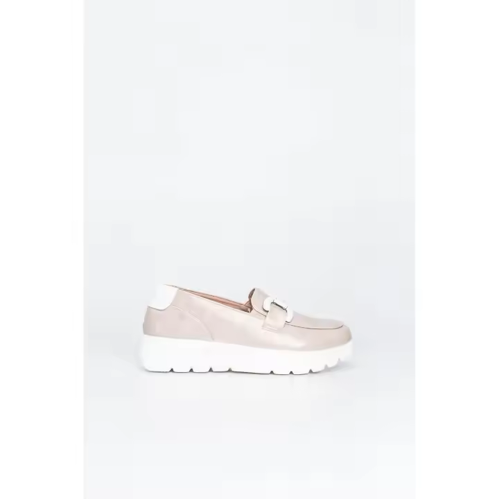 Mysoft Mocasín Cuña Detalle Hebilla - 1