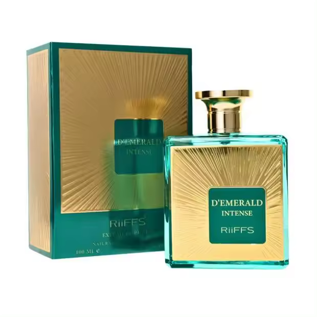 PERFUME ÁRABE D" EMERALD INTENSE EDP 100ML PARA MUJER------PRESTIGIOSA MARCA RIFFS---PERFUMES ARABES DE ALTA CALIDAD Y DURACIÓN - 1