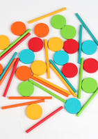 Juguete Montessori De Madera Juego De Colores Y Alineación Con Bolas Arcoíris En Copas Educación Temprana Para Niños De Preescolar Edad 3+ - details 21