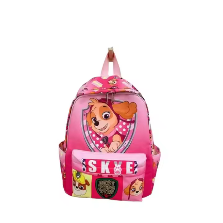 Mochila de la Patrulla Canina, mochila escolar Skye Chase, figura de anime para niños y niñas - 1