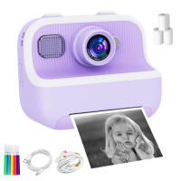 Cámara Digital Instantánea Para Niños Mini 2.4 Pulgadas HD 1080P Video Cámara Fotográfica Para Niñas Y Niños Edad 3-12 Años Toy - details 10