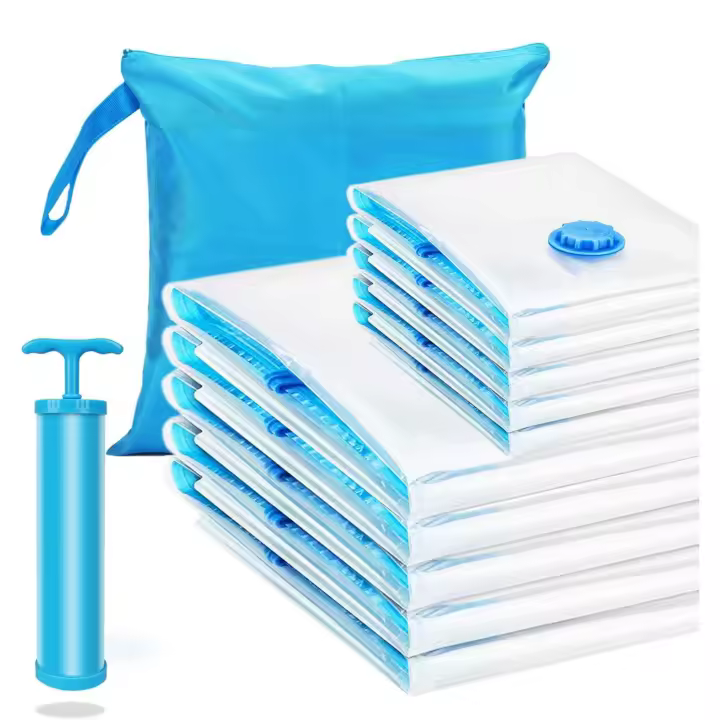Vacuum seal bags-60*80cm5indivual+80*100cm5Hand pump - 1