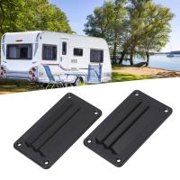 1par De Ventilación De Baño Y Oficina Para RV Accesorios De Barco Y Yate Louver Negro Grille De Salida De Ventilación Profesional - details 1