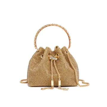 Bolso limosnera dorada Envío Gratis* Miravia