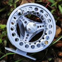 Carrete De Pesca Al Fly Sougayilang CNC Machined Aluminio Cuerpo Acero Inoxidable Eje Principal Knob Antideslizante 5/6 Pesca - details 29
