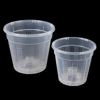 Maceta De Jardín Para El Hogar Con Agujeros Para Drenaje Transparente Y Holes Baskets De Plástico Accesorios Para Flores Respirables Para Orquídeas - details 3