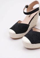Refresh 170514 Alpargatas Con Cuña Mujer Negro - details 2