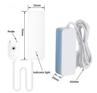 Sensor De Agua Inteligente WiFi Tuya Detector De Fugas Alarma De Inundación Seguridad Acuática Sensor Inteligente Para El Hogar Smart Life - details 3