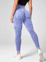 Leggings De Entrenamiento Con Scrunch Para Mujer Pantalones Levantador De Glúteos High Waisted Control Abdominal Tights De Yoga Y Gimnasio - details 3
