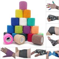 Cinta Elástica Autoadhesiva De Colores Para Deporte 4.8m Para Soporte De Rodilla Muñeca Tobillo Mano Y Hombro - details 5
