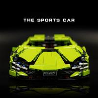Bloques De Construcción Técnicas Bugatti Y Lamborghini Modelo De Carrera De Alta Velocidad Juguetes Para Niños Regalos Para Niños - details 9
