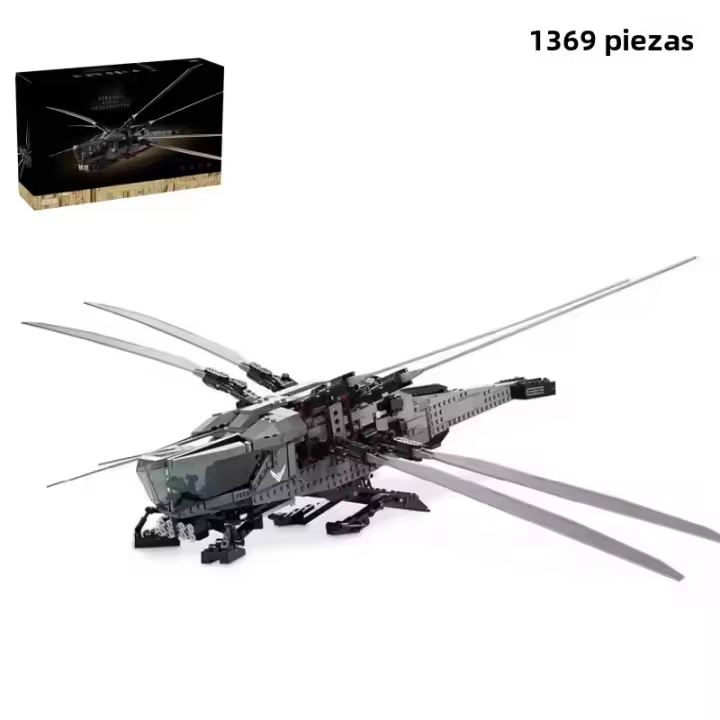 Kit De Construcción De Ornitóptero Plane LE GP Dune Royal Atreides Beast 1369PCS Juguete Educativo Para Niños Y Adultos - 1