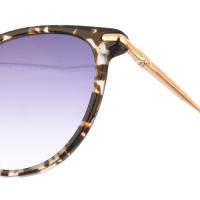 Longchamp-Gafas de Sol Redondas de Acetato LO646S para Mujer