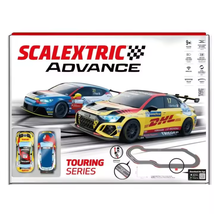 Circuito de Coches Scalextric Touring Series Advance set Scalextric - 1